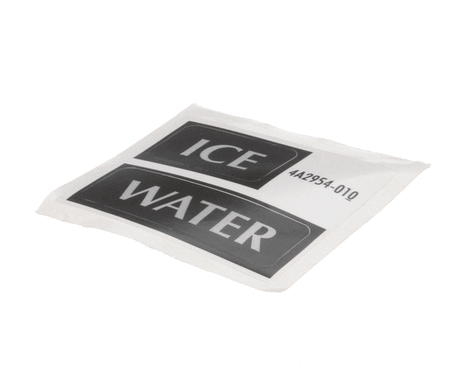 HOSHIZAKI PARTS Hoshizaki 4A2954-01 Ice Label - SKU HOS4A2954-01