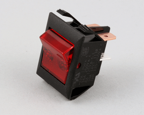HATCO PARTS Hatco 02.19.075.00 Switch Roc Dpst 22A 120V Red - SKU HT02.19.075.00