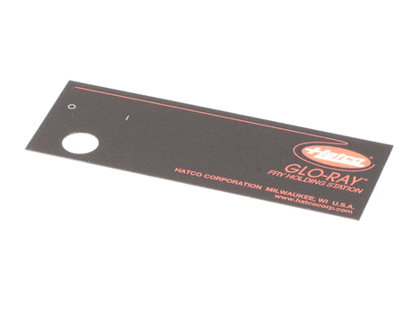HATCO PARTS Hatco 07.03.319.00 Replacement Decal - SKU HT07.03.319.00