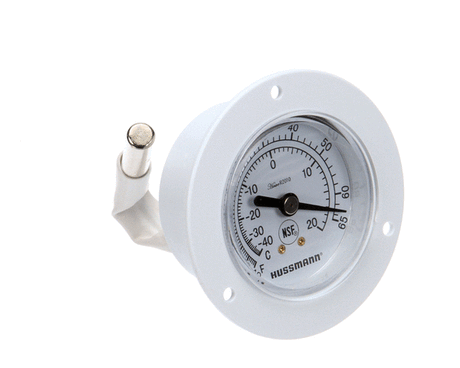 HUSSMANN PARTS Hussmann 0443312 THERMOMETER-2 Dial White - SKU HUS0443312
