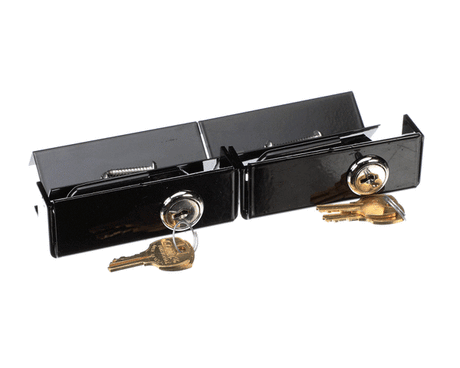 HUSSMANN PARTS Hussmann RR59 RR59 Lock-Eco Door 6 &amp; 8 Ft Blk - SKU HUSRR59