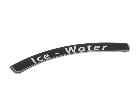 ICE O MATIC PARTS Ice O Matic 1011357-83 Label Ice-Water - SKU ICE1011357-83