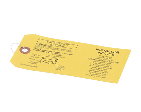 CORNELIUS PARTS Cornelius 620913803 Tag Ice Gate Adjustment - SKU ICO1009553