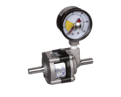 CORNELIUS PARTS Cornelius 183-165-02 Reg Wtr 65PSI 3/8BB SS W/Gauge - SKU ICO2529300