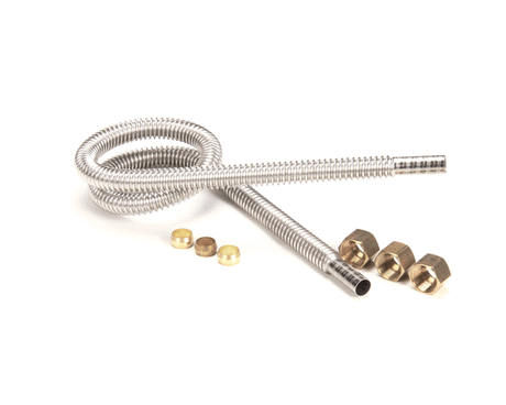 IMPERIAL PARTS Imperial 34679-24 3/8 X 24 Lg Corrigated S/S Flex Tubing - SKU IMP34679-24