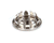 KOLPAK PARTS Kolpak 254031075 Plug Button 3/4 Nickel Plated - SKU KLP254031075