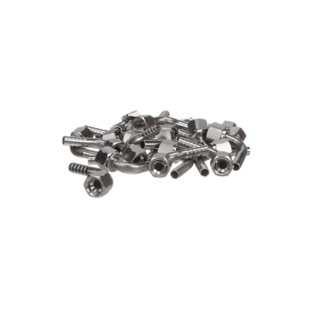 LANCER PARTS Lancer 1000424-BP25 SS Elbow 1/4 Swivel Nut X 1/4 - SKU LAN1000424-BP25