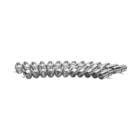 LANCER PARTS Lancer 1000481-BP25 SS Splicer 1/2 Barb X 1/2 Barb - SKU LAN1000481-BP25
