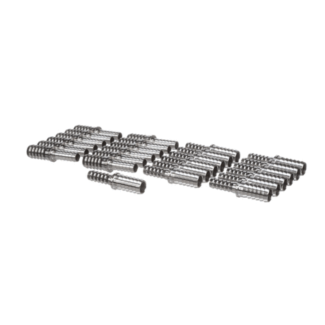 LANCER PARTS Lancer 1000594-BP25 Splicer SS 1/4 Barb X 3/8 Barb - SKU LAN1000594-BP25