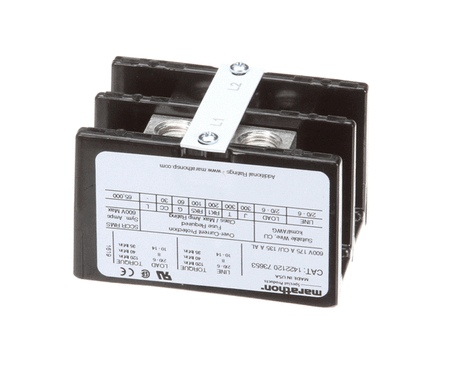 LANG PARTS Lang 2E-30500-11 Trm Block 2 Pole Large - SKU LG2E-30500-11