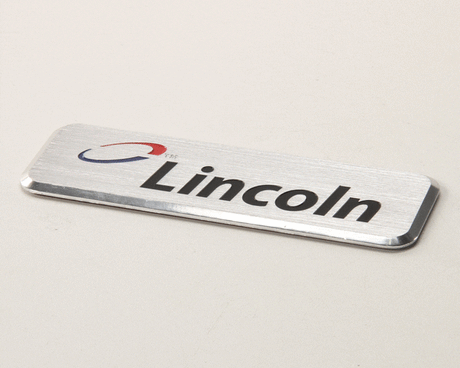 LINCOLN PARTS Lincoln 370016 Nameplate Impinger - SKU LIN370016