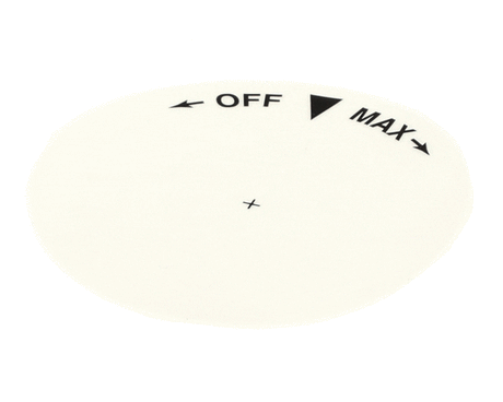 LOW TEMP INDUSTRIES PARTS Low Temp Industries 293300 Label On/Off/Max Clear - SKU LOW293300