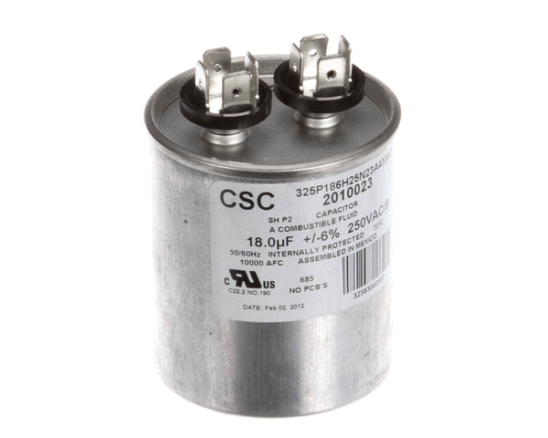 MANITOWOC ICE PARTS Manitowoc Ice 2010023 Capacitor 18MFD 250V - SKU MAN2010023