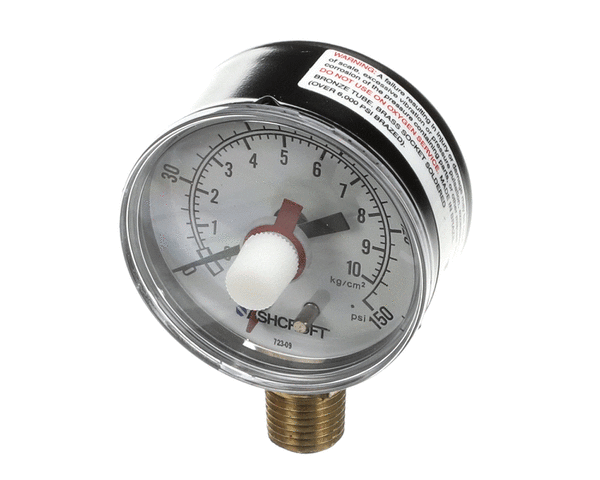 MULTIPLEX PARTS Multiplex 00211907 Gauge 0-150 PSI 1/4NPT Btmmount - SKU MANB00211907