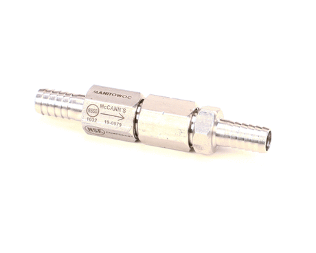 MULTIPLEX PARTS Multiplex 19-0979 Check Valve Double 3/8 Barb - SKU MANB19-0979