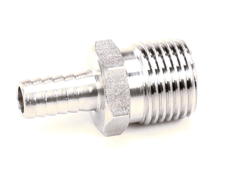 MULTIPLEX PARTS Multiplex 3239 Adapter 3/8 Barb X 1/2 NPT SS - SKU MANB3239