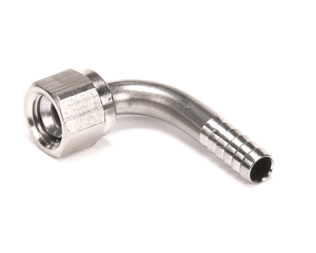 MULTIPLEX PARTS Multiplex 7013 Elbow 1/4 Sw Nut X 1/4 Barb SS - SKU MANB7013