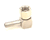 MULTIPLEX PARTS Multiplex 7052 Elbow 1/4 Sw Nut X 1/4 Barb SS - SKU MANB7052