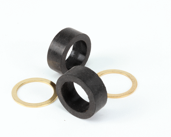 MARKET FORGE 90-0039 SET RUBBER BRASS WASHERS