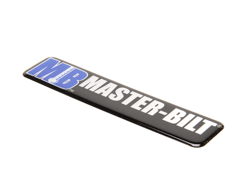 MASTER-BILT PARTS Master-Bilt 29-01592C Master-Bilt Nameplate (Domed P - SKU MB29-01592C