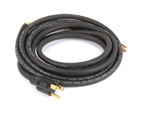 MIDDLEBY PARTS Middleby P9120-38 Cordset 10' Lg. 14-3 115V - SKU MDP9120-38