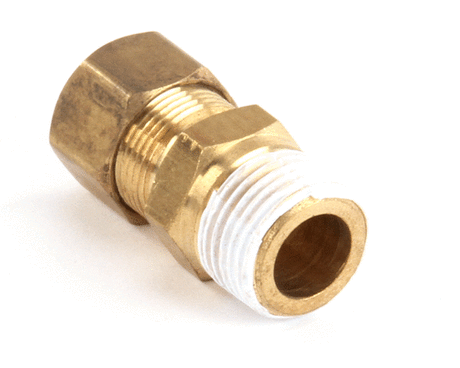 MONTAGUE PARTS Montague 1287-4 Brass Fitting --3/8 NPT X 7/16 - SKU MON1287-4