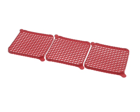NEMCO 56275-1 CLEANING GASKET 1/4 RED 3-PK