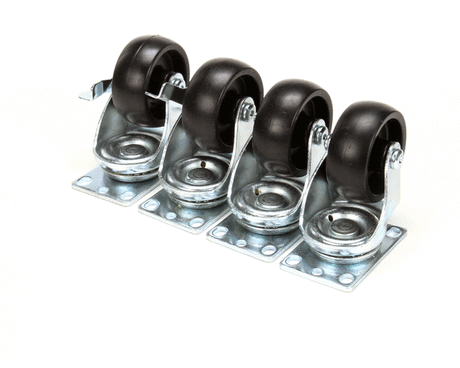 NORLAKE PARTS Norlake 136043 Caster Kit 4 Plate Type Oah (S - SKU NOR136043