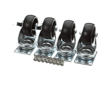 NORLAKE PARTS Norlake 160620 Caster Kit Plate Type (Set Of - SKU NOR160620