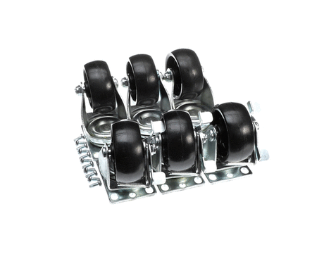 NORLAKE PARTS Norlake 160621 Caster Kit Plate Type (Set Of - SKU NOR160621