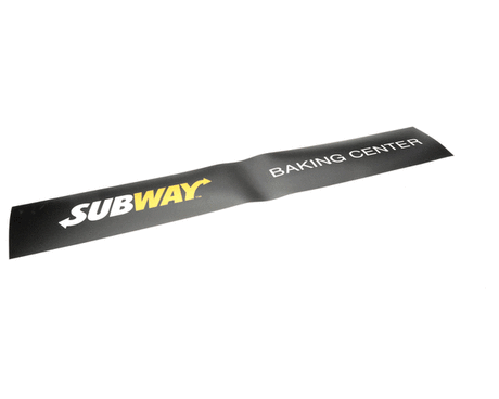 NU-VU PARTS Nu-Vu 52-0251-A Label Logo Subway 35-7/8X5-7/8 - SKU NUV52-0251-A