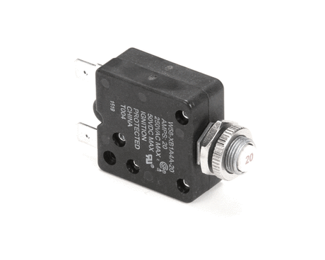 NU-VU PARTS Nu-Vu ELB097 Breaker Reset 20 Amps - SKU NUVELB097