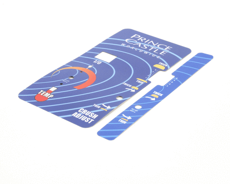 PRINCE CASTLE PARTS Prince Castle 197-475S Kit Overlay - SKU PC197-475S