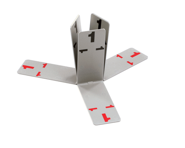 PRINCE CASTLE PARTS Prince Castle 536-671-1S Kit Time Card 4IN (3PACK)/20 - SKU PC536-671-1S