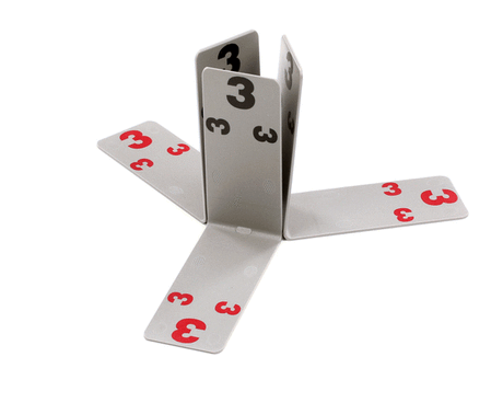 PRINCE CASTLE PARTS Prince Castle 536-671-3S Kit Time Card 4IN (3PACK)/20 - SKU PC536-671-3S