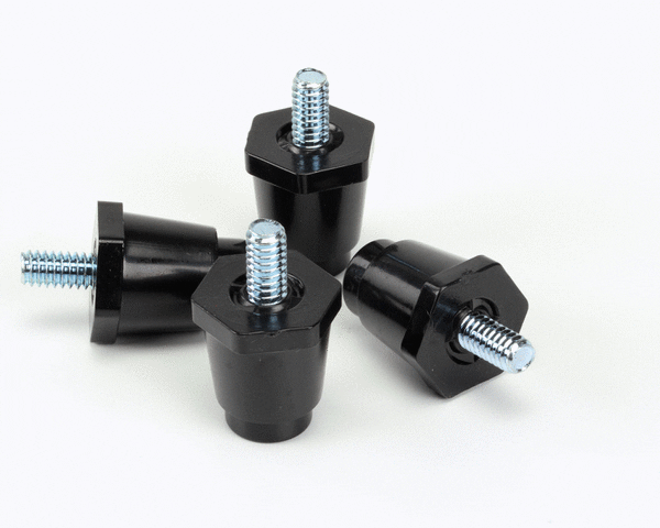 PRINCE CASTLE PARTS Prince Castle 86-255S Legs (Pkg Of 4) - SKU PC86-255S