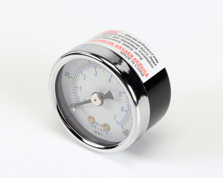 PRINCE CASTLE PARTS Prince Castle 86-327S Kit Pressure Gauge - SKU PC86-327S