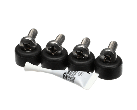 PRINCE CASTLE PARTS Prince Castle 980-REPL-006 Replacement Rubber Foot &amp; Scre - SKU PC980-REPL-006