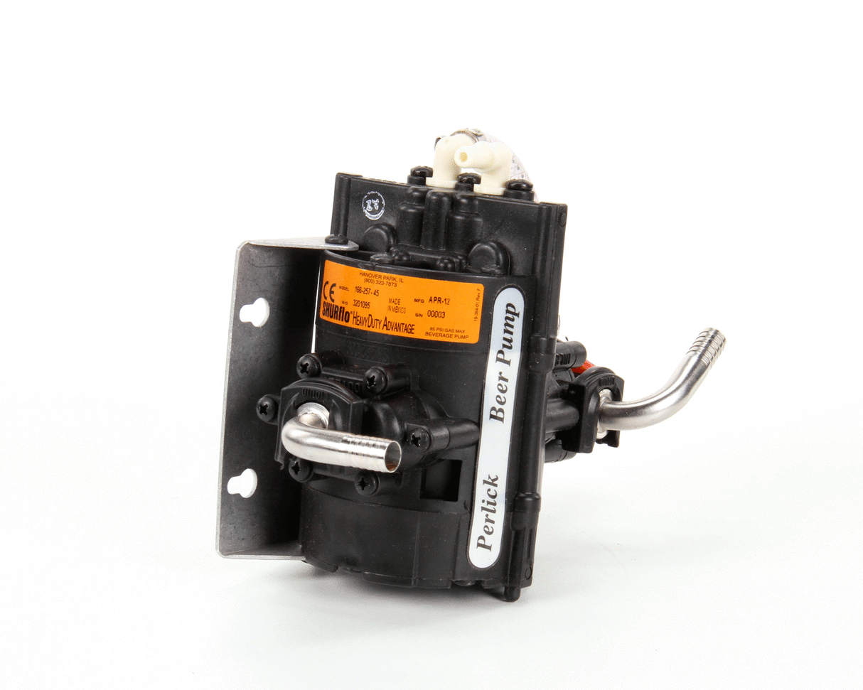 PERLICK 40134A BEER PUMP W/FITTINGS 3/8  SS