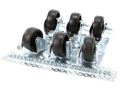 PERLICK PARTS Perlick 57787 Caster Kit Set Of 6 3.75 - SKU PE57787