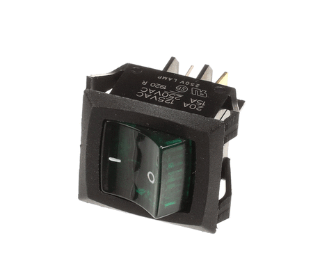 PERFECT FRY PARTS Perfect Fry 83554 Switch Rocker 250VAC Green - SKU PFC83554