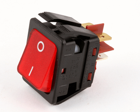 PITCO PARTS Pitco 60142401 Switch Rocker 2PDT W/Lamp 120V Red - SKU PT60142401