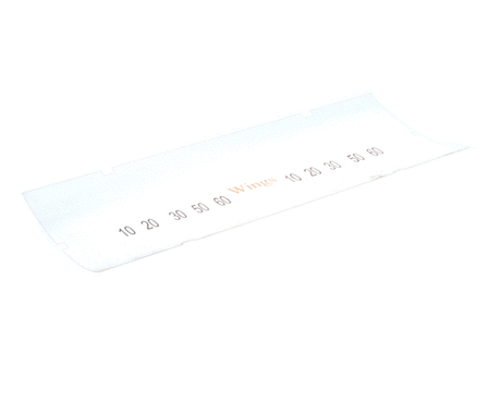 PITCO PARTS Pitco A6085502 Label Ovrelay Hooters Wings - SKU PTA6085502