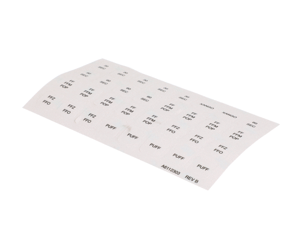 PITCO PARTS Pitco A6112303 Label Swenson SSH60W Left/Righ - SKU PTA6112303