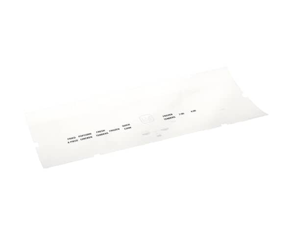 PITCO PARTS Pitco A6113001 Label Ovrelay Kroger - SKU PTA6113001