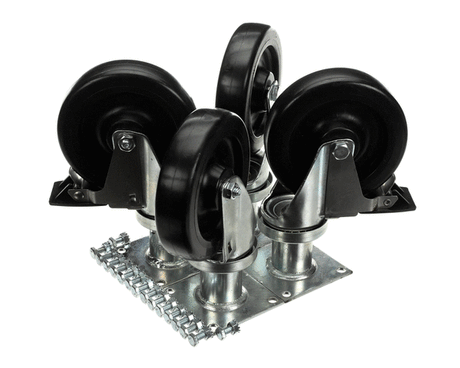 PITCO PARTS Pitco B3901503 Caster 8 Set W/Hardware (Jarvis) - SKU PTB3901503