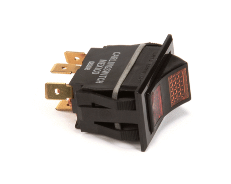 PITCO PARTS Pitco P5047119 Switch Rocker Spst (1-1) 28V Red/Amb - SKU PTP5047119