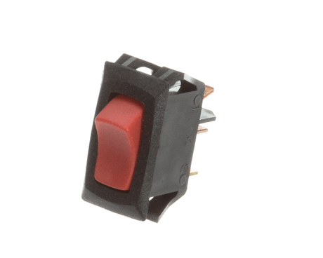 PITCO PARTS Pitco P5047142 Rocker Switch Spst Mini (1-0) Red Lt - SKU PTP5047142