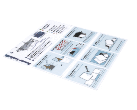POWER SOAK PARTS Power Soak 27878 Backsplash Decal Pack PS-200 L - SKU PWSK27878
