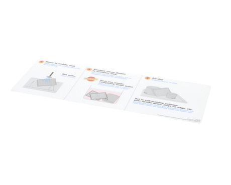 POWER SOAK PARTS Power Soak 28784 Decal - Mcdonald's L-R Steps 4 - SKU PWSK28784